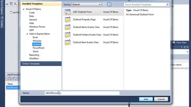 How to develop context-sensitive Outlook plug-ins (C#, VB.NET)