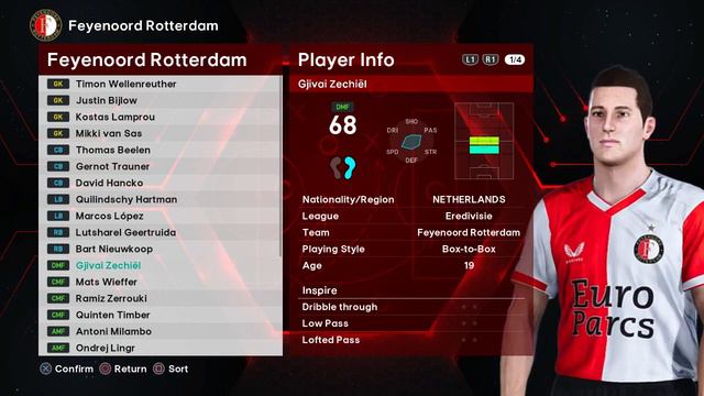 FEYENOORD 2023/2024 Facepack PES 2021-SPFL2023 смотреть онлайн