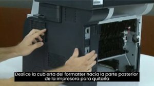 Instrucciones para cambiar Fusor HP LaserJet Enterprise MFP M521 M525 / RM1-8508