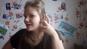 ШОК!!! Заплела 75 косичек на своей голове