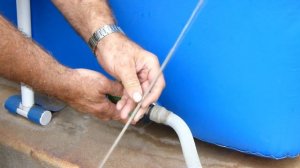 Сливной насос для бассейна из хлама