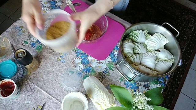 Голубцы дачные, самые быстрые из пекинской капусты