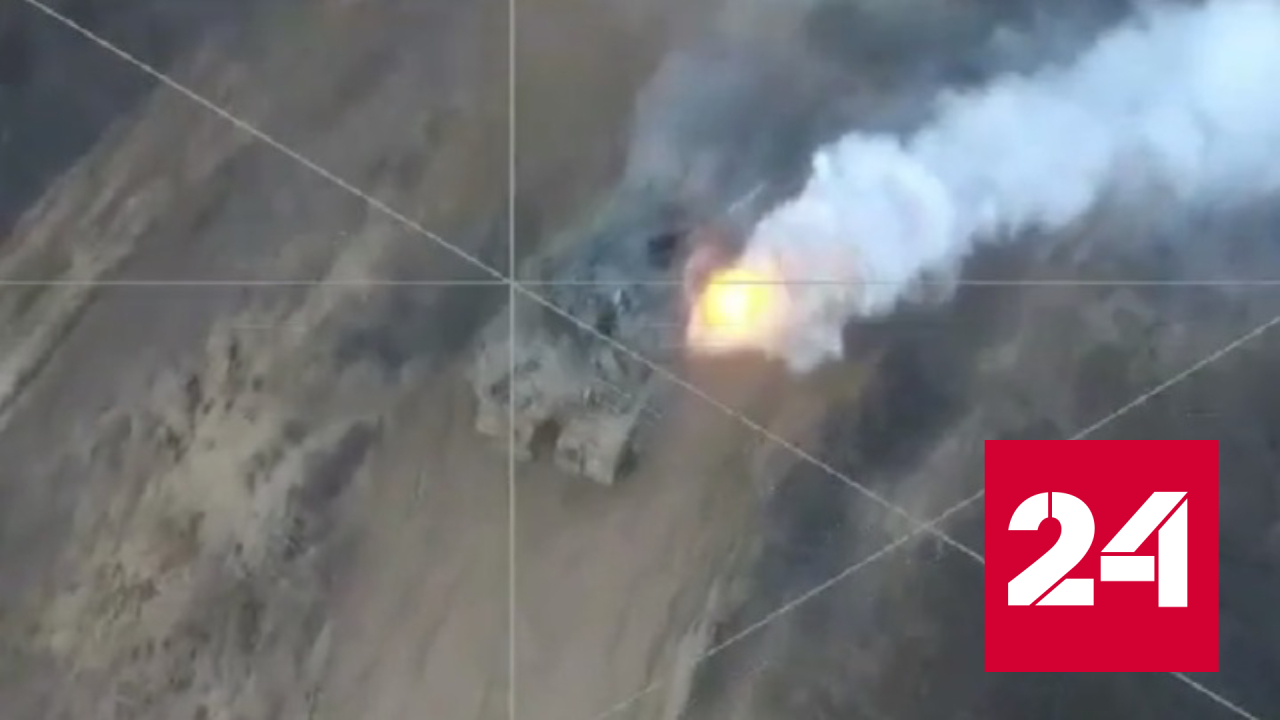 Палестинский дрон подбил израильскую "Меркаву" - Россия 24