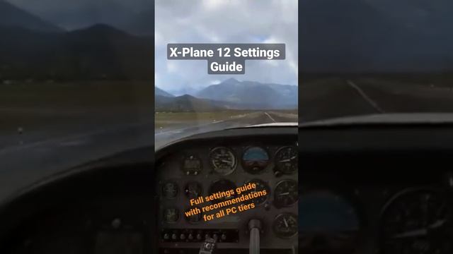 Full settings guide for X-Plane 12. Check out the full video at @Q8Pilot