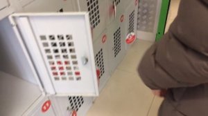 Открыть одним ключом! Камеры хранения в супермаркете