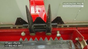 Жатка подсолнечная безрядковая ЖПБ: обзор агрегата (Гомельский завод литья и нормалей)