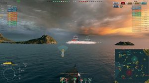 Крейсер Мурманск первый взгляд World of warships wows MaloY