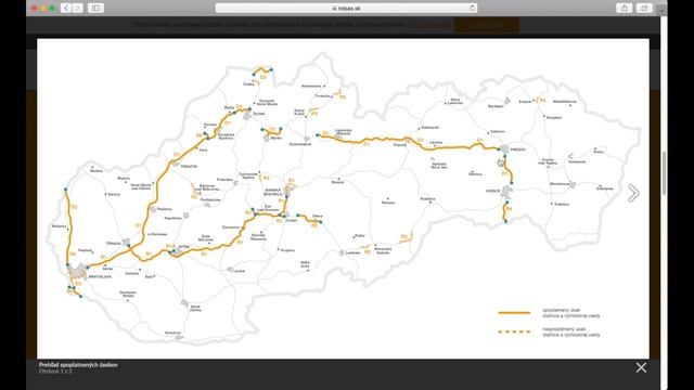 Облава на автостраде в Словакии и как платить за дороги смотреть онлайн