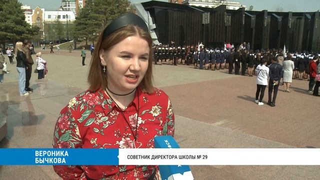 Конкурс отрядов почётного караула в Хабаровске