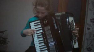 Как сыграть на аккордеоне этюд