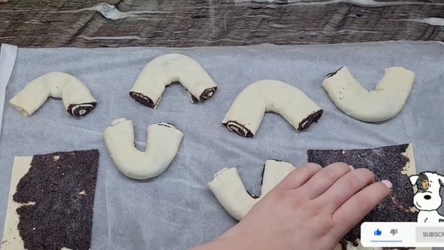 Рецепт Рогалики с маком ?
