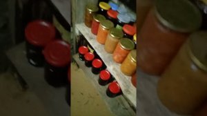 Запасы на зиму.