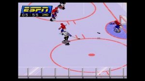 ESPN National Hockey Night (Sega CD) - Washington Capitals at St. Louis Blues