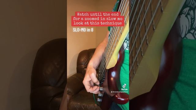 Slow Motion Slap bass lesson