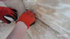 Конопатка перерубов(чаш) в срубе