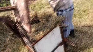 пресс для сена своими руками