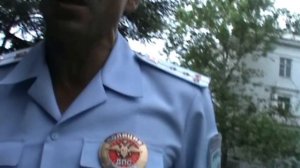 Новые хозяева Крыма обучают наших гайцов работать ... Ялта . Крым . ГАИ . ГИБДД .