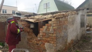 Разбираю сарай