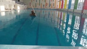 Бассеин нефтяник уфа , произвели реконструкцию плавательного бассейна в городе уфа