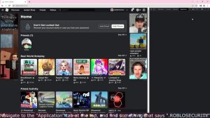 How to find a roblosecurity cookie | Chrome