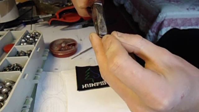 Изготовление безузловой застежки