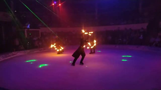 Огненное шоу цирк Одесса. смотреть онлайн