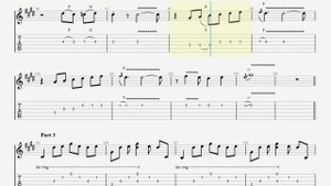 Rafa el Tachuela - Morena TAB - spanish flamenco guitar tabs (PDF + Guitar Pro)