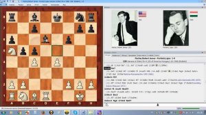 Шахматы. Роберт Фишер. БЛЕСТЯЩАЯ ПАРТИЯ американского ГЕНИЯ ШАХМАТ!