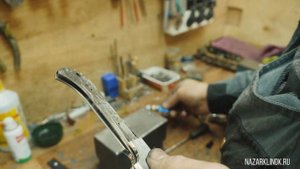 Изготовление ПОПУЛЯРНОГО складного ножа «Пчак».