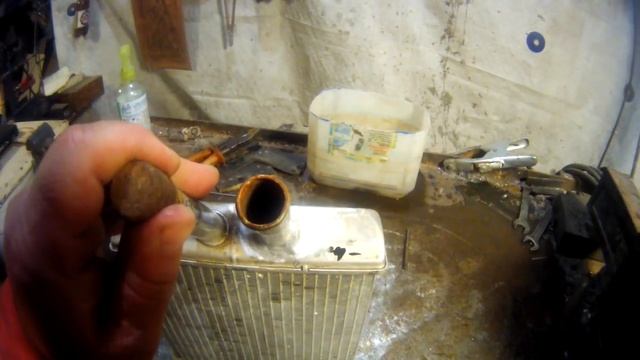 АРГОНОВАЯ СВАРКА. РЕМОНТ РАДИАТОРА ПЕЧКИ ЛАНОСА. АНАТОЛИЙ РАARGON WELDING. REPAIR OF THE RADIATЛО. смотреть онлайн