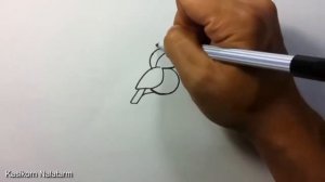 Как рисовать животных из цифр! Развлекательное для детей! Первая часть, начиная с цифры 1 !