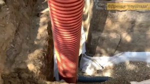 Устраняем проблемы затопления подвальных помещений. Пристенный дренаж _ #дренажЦокольногоЭтажа.