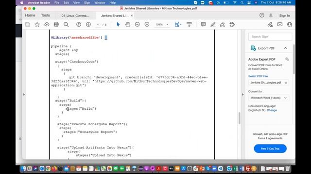 Jenkins Tutorial – How to Deploy a Test Server with Docker + Linux (Full Course) | Jenkins in Telug смотреть онлайн