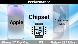 iPhone 17 Pro Max vs Samsung S24 Ultra