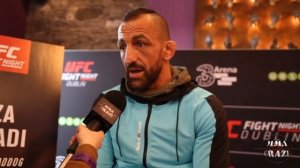 Reza Madadi on Norman Parke "Now its personal" UFC Fight Night Dublin