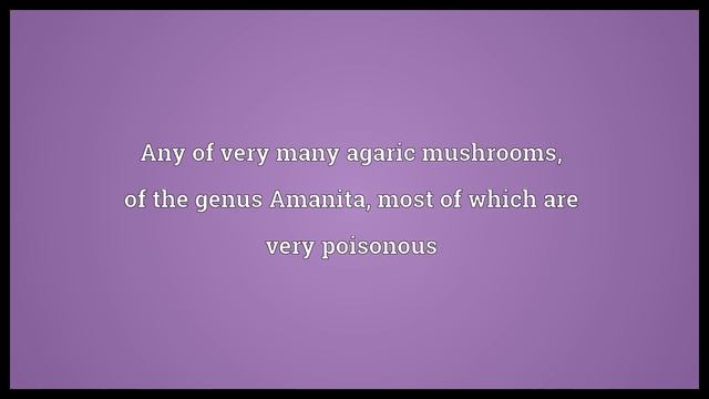 Amanita Meaning