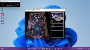 Windows XP 3D Pinball Game on Windows 11