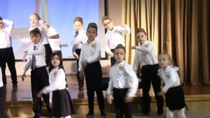 Фестиваль военно-патриотической песни - 1 классы