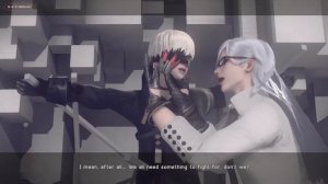 Nier Automata 34 Copied City and No I In Team Alternative Ending