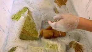 ASMR Bathtub Paste with Lemon Comet/Ajax/Comet/Laundry Powders/Rinse Waters/Paste