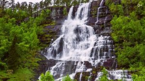 RELAX 4K | Расслабляющее видео большого водопада | #175 / 0+