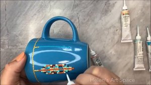 Точечная роспись кружки и подставки точка к точке | Оригинальный Подарок подруге своими руками ЛЕГК