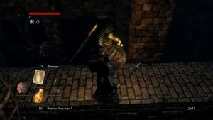 Dark Souls Быстрый путь на верх крепости Сена - срез