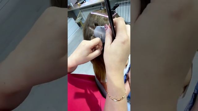 САМЫЕ КРУПНЫЕ КАПСУЛЫ В НАШЕЙ СТУДИИ ПОЛ ГРАММА #волосы #наращиваниеволос смотреть онлайн