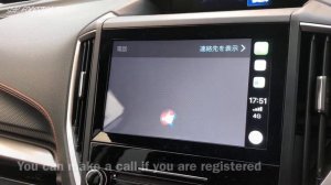 スバル 新型フォレスター 純正 ダイアトーンサウンドナビでアップルCarPlayを試す!2019 SUBARU FORESTER try to Apple CarPlay