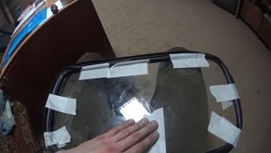 Установка заднего стекла на кабину камаз