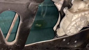 MERCEDES W211 замена переднего стеклоподъёмника