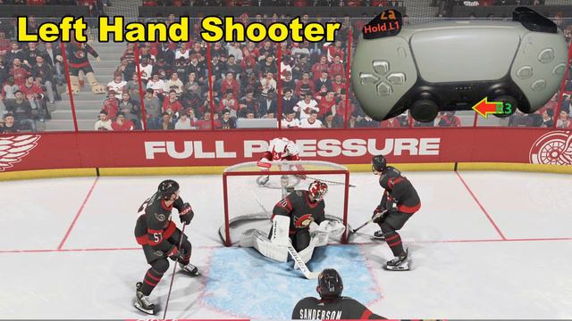 How to do a lacrosse goal in NHL 24?