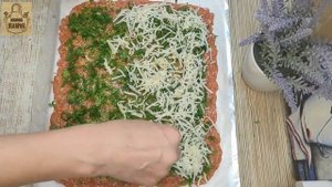 Рулет из фарша с рубленым яйцом. Эффектный внешний вид, простота приготовления , а главное ВКУСНО!