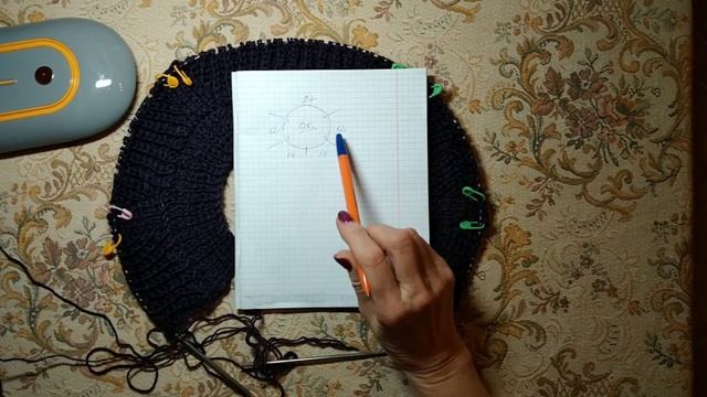Кардиган Ежевичка _начало вязания _реглан сверху, подрезы_пряжа Вита Бриллиант